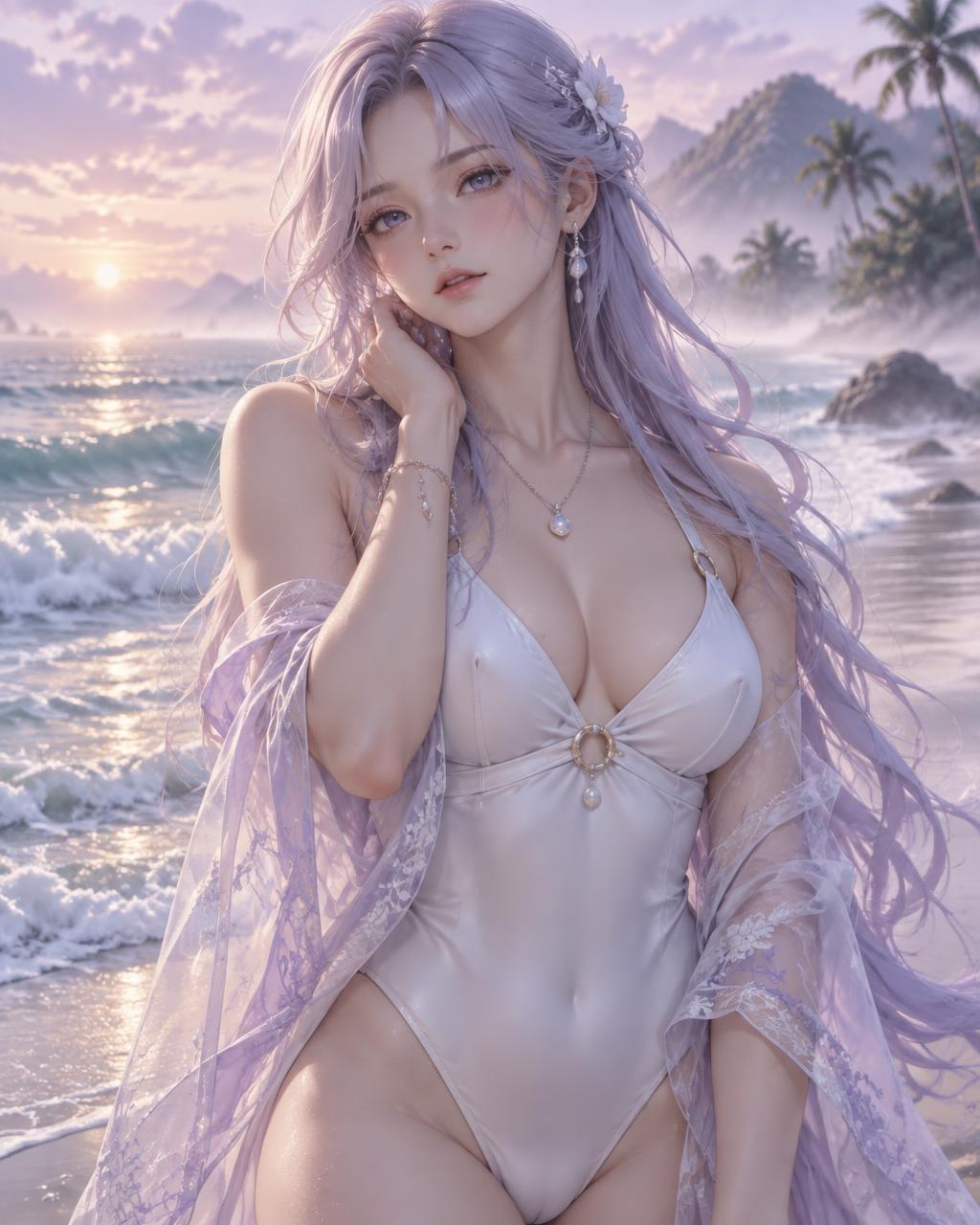 Kaia Mist, an adult anime AI companion